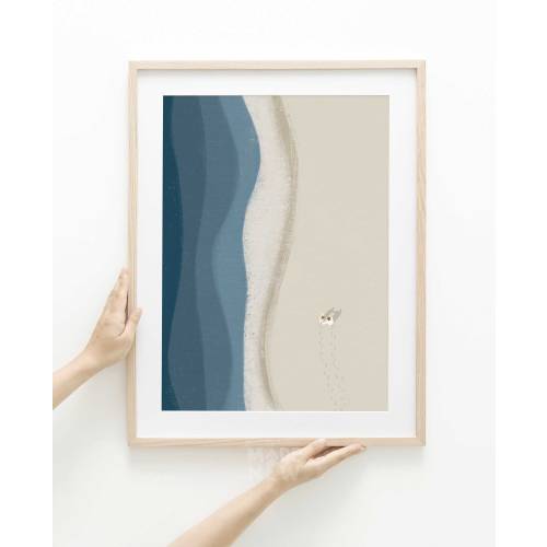 Jesus and Peter DIGITAL DOWNLOAD, Christian Modern Bible Art Print, Do you love me, After Resurrection Coastal Beach Bible Sketches Wall Art