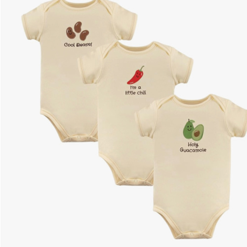 Touched by Nature Unisex Baby Organic Cotton Bodysuits
