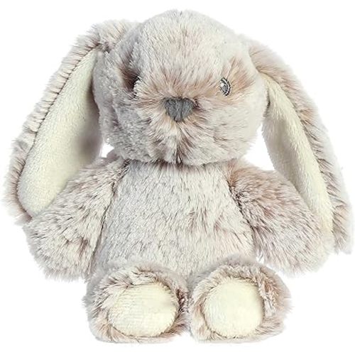 Aurora® Playful Cuddlers Rattle™ Bree Baby Stuffed Animal - Sensory Delight - Interactive Fun - Brown 6.5 Inches