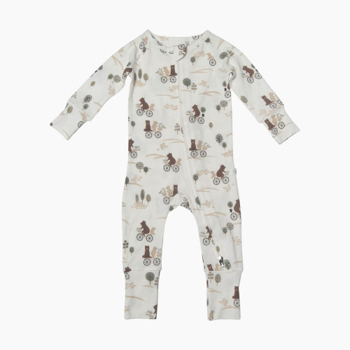 Loulou Lollipop Sleeper (Tencel) - Bears On Bikes, 3-6 M