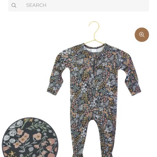 Bea Zipper Footies