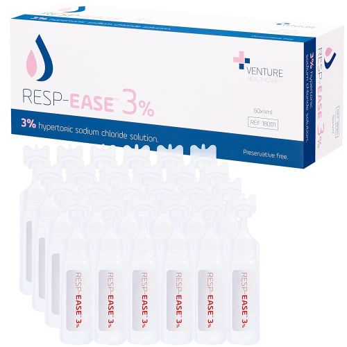 3% Saline Solution for Nebulizer and Moisturizing of The Airways - Sodium Chloride 3% for Nose, Nasal Cleanse for Adults and All Ages - 240ml / 8.12 fl oz