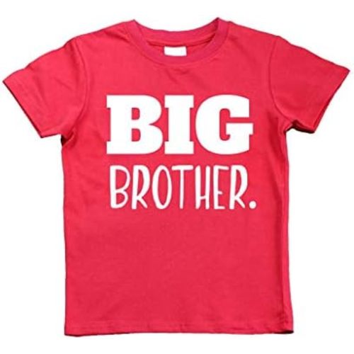 Big Brother Shirt for Toddler Promoted to Best Big Brother Announcement Baby Boys