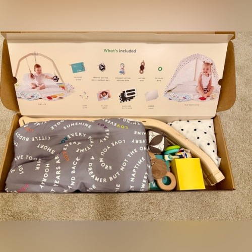 The Play Gym by Lovevery Stage-Based Developmental Activity Gym & Play Mat