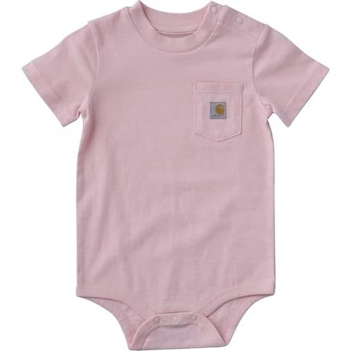 Carhartt Unisex Baby, Short-sleeve Bodysuit Pocket T-shirt