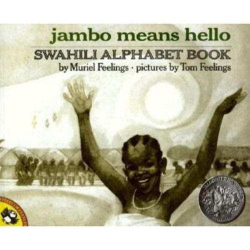 Jambo Means Hello - (Picture Puffin Books) by Muriel Feelings (Paperback)