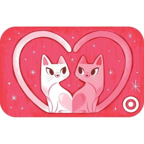 Valentine Cats Target Giftcard