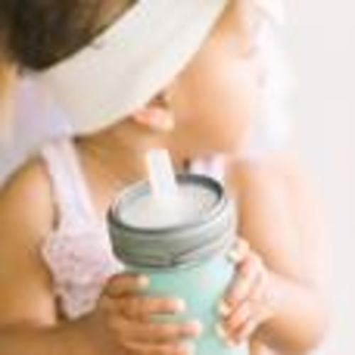 Straw Top 2-Pack | Mason Bottle