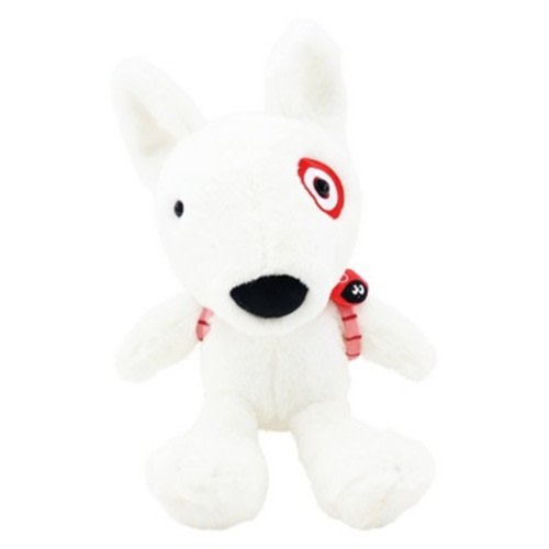 Target 10'' Bullseye Plush Dog