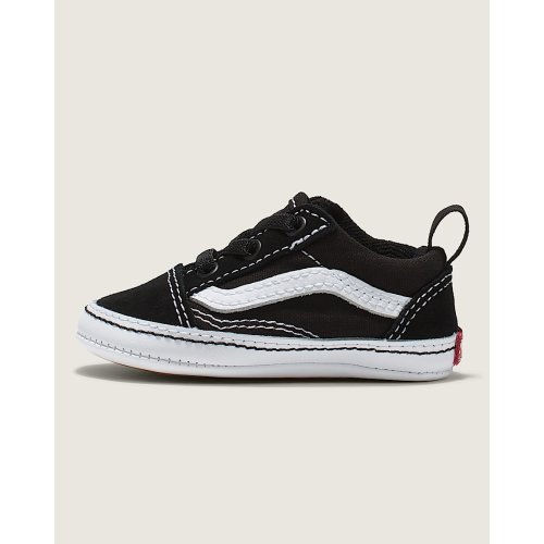 Vans | Infant Old Skool Crib Black/True White Shoes