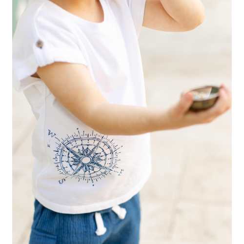 Little Explorer Boy Top & Shorts Set – Burt's Bees Baby