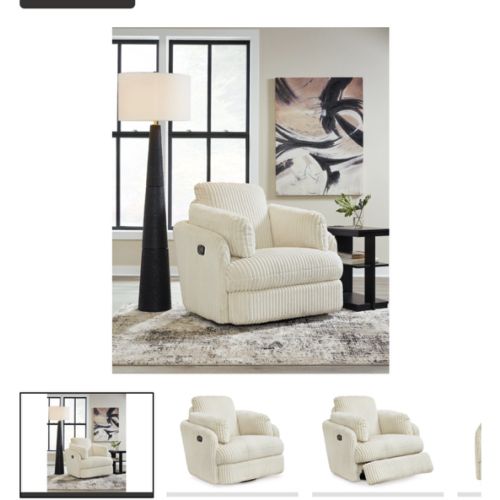Tie-Breaker Manual Swivel Glider Recliner