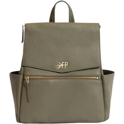 Freshly Picked Convertible Mini Classic Diaper Bag Backpack, Sage Green