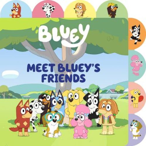 Meet Bluey's Friends - by Meredith Rusu (Board Book)