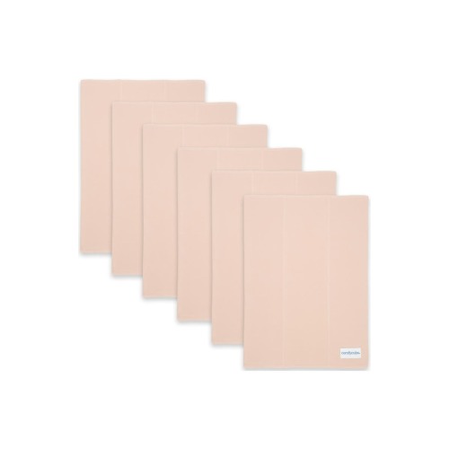Cotton Burp Cloths - Pack of 6