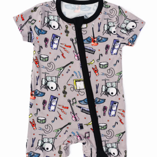 Rockstar Shortie Romper