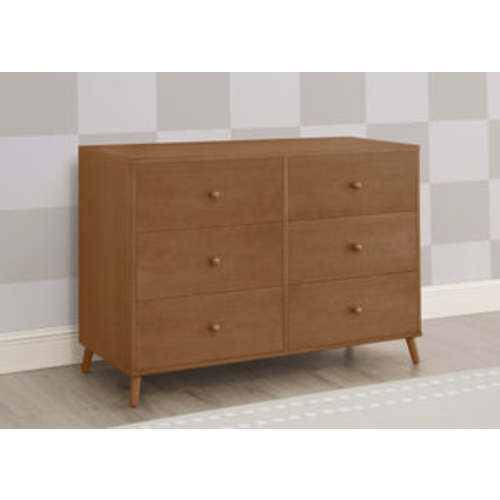 Essex 6 Drawer Dresser with Interlocking Drawers | Delta Children