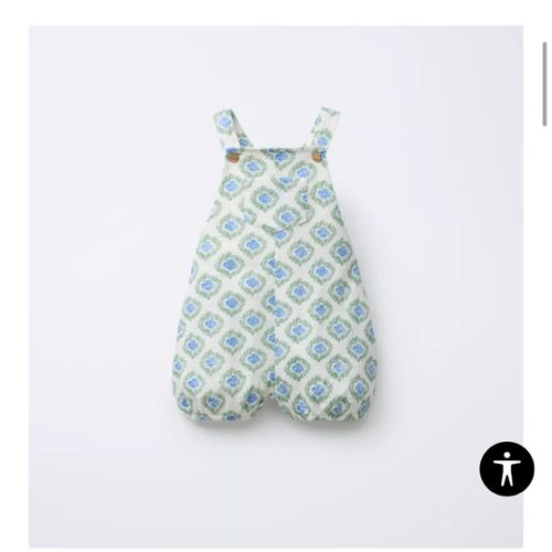 PRINTED OVERALL SHORTS - Light ecru | ZARA United States