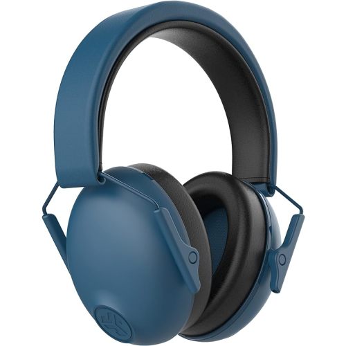 JLab JBuddies Protect Earmuffs, Adjustable Headband for Infants to Teens, Hearing Protection - Navy Blue