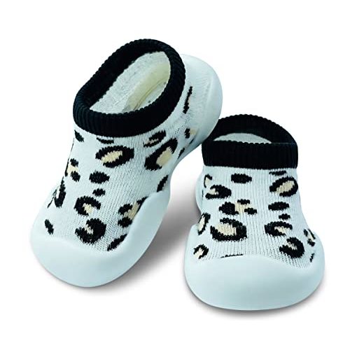 Dookeh Baby Shoes Boys Girls First Walking Shoes Non Slip Soft Sole Sneakers Toddler Infant Babygirl Sock Shoes…