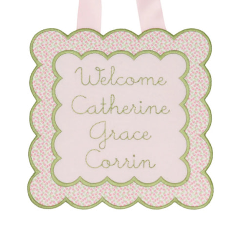 Deluxe Welcome Sign