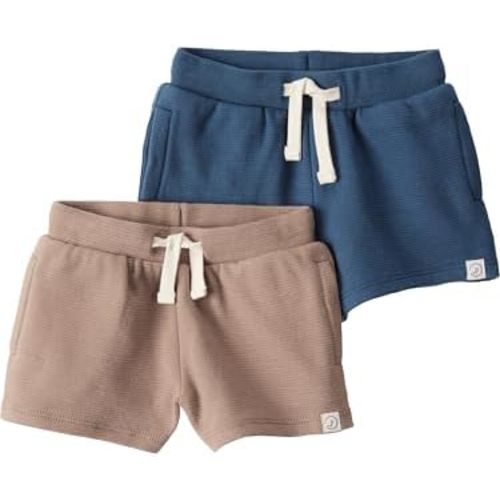 little planet by carter's Baby 2-Pack Shorts Made with Organic Cotton