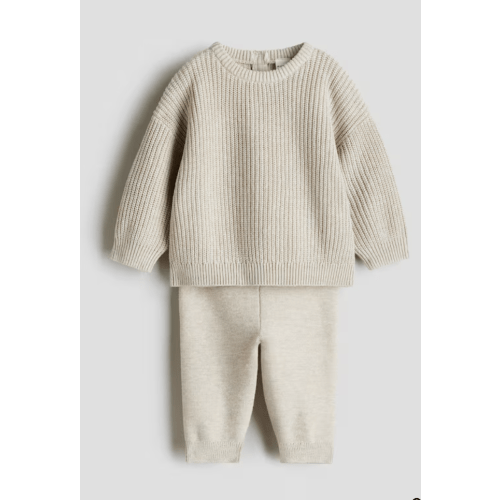 2-PIECE COTTON KNIT SET