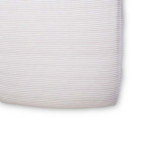 Striped Crib Sheet