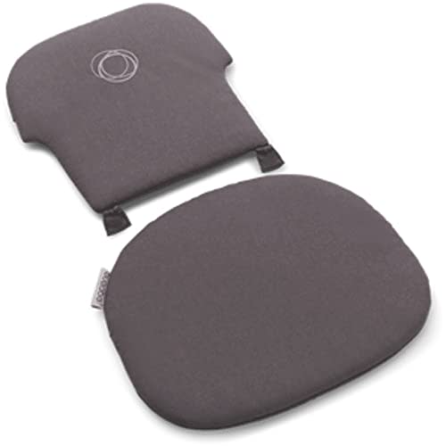 Bugaboo Giraffe Baby Pillow Set for Giraffe Chair Baby Set, Backrest and Seat, Stormy Grey