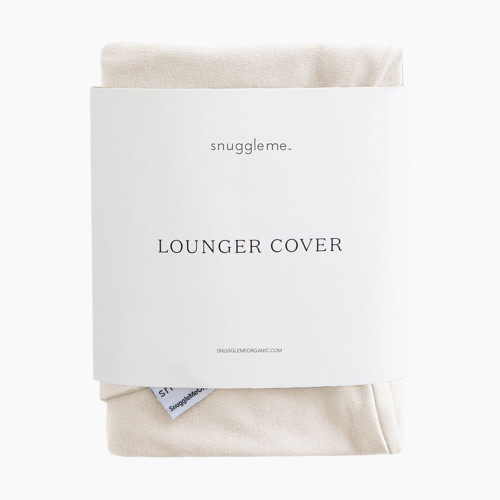 Snuggle Me Organic Infant Lounger Cover - Natural