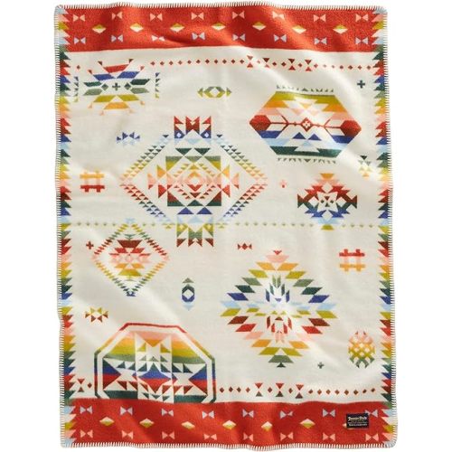 PENDLETON Jacquard Crib Blanket Wild Blooms