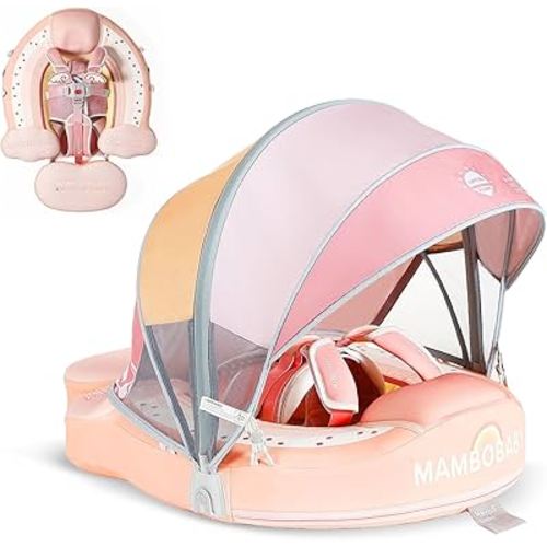 Mambobaby Baby Pool Float With Canopy