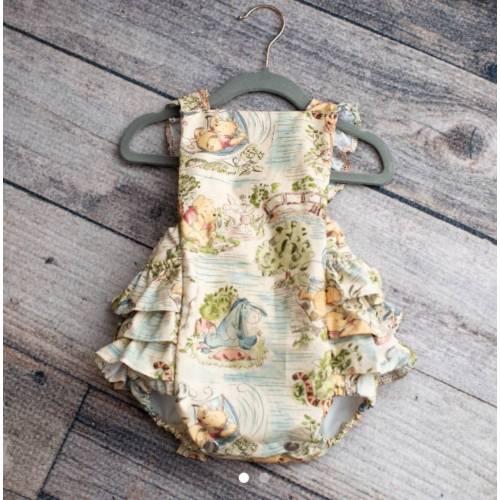 Vintage Winnie the Pooh romper girl