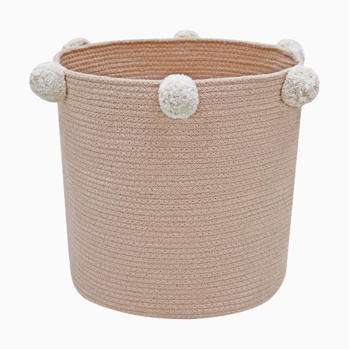 Lorena Canals Cotton Bubbly Basket - Rose
