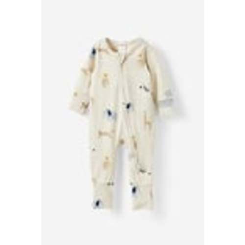 The Billie Long Sleeve Zip Romper