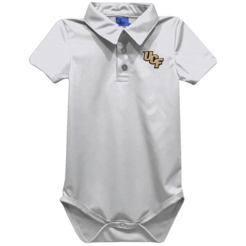 Infant Vive La Fete White UCF Knights Polo Bodysuit