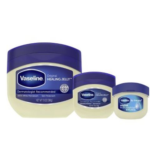 Vaseline Original Petroleum Healing Jelly 13oz + 1.75oz Unscented + 0.25oz Lip Therapy