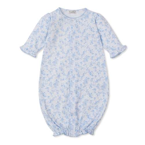 Old English Roses Blue Convertible Gown