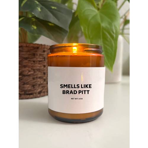 Smells Like Brad Pitt Candle