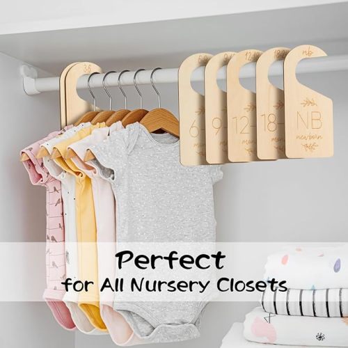 Baby Closet Dividers for Clothes Organizer - 0-24 Months