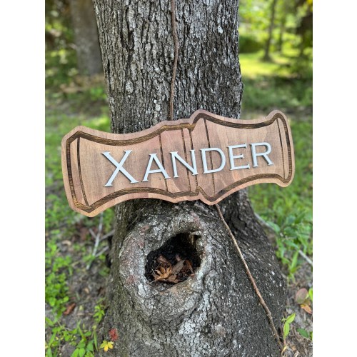Duck Call Sign, Duck Nursery Sign, Nursery name sign, above crib name sign, layered baby name sign, boy name sign, Duck Hunter Nursery Sign
