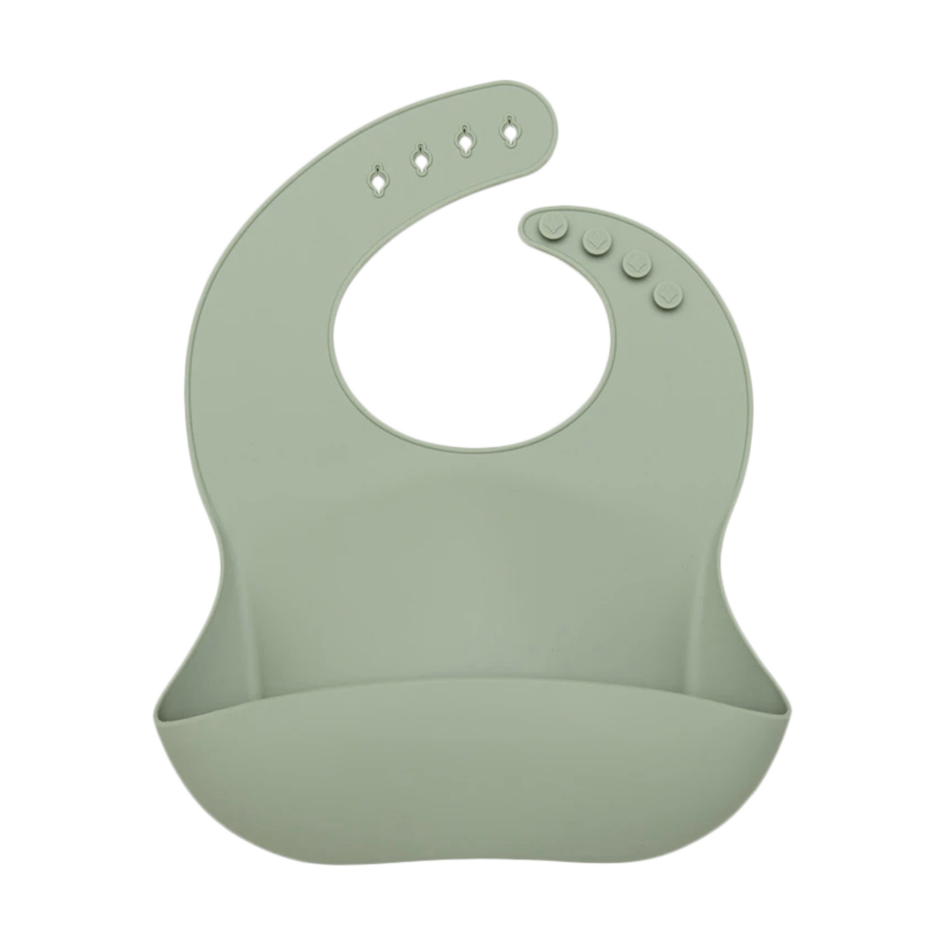Loulou Lollipop Soft, Waterproof Silicone Feeding Bib