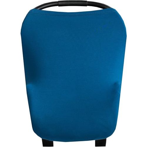 Copper Pearl Multi-Use Cover: Car Seat Covers, Nursing Cover, and Stroller Cover for Sun - Stretchy Fabric, All-Season Use, Stylish Designs, Easy Access for Moms - River