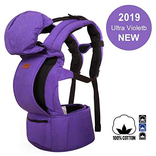 MaxKare Baby Carrier Infant Toddler Baby Backpack - 3 Carrying Ways with Large Breathable Mesh Accessories Pockets and Hood