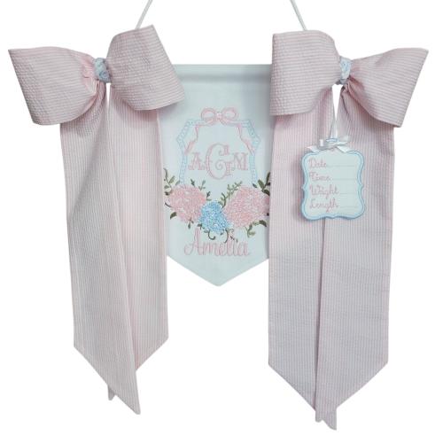 Hospital Door Banner Grandmillenial Hydrangea Crest
