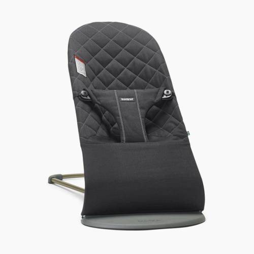 Bouncer Bliss Woven, Cotton Quilt- Black