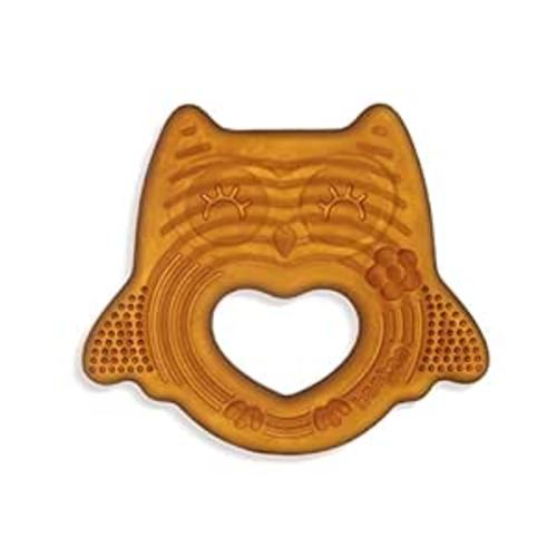 Amazon.com : haakaa Silicone Owl Teether,Food-Grade Smiling Teething Toy for Infants, Soft Chew Toys for Babies, BPA Free, Toy for 3 Months+ : Baby