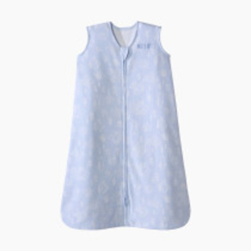 Halo SleepSack Wearable Blanket cotton - Blue Woodland Etch, Small