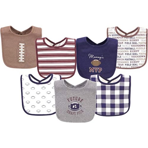 Hudson Baby Unisex BabyCotton Bibs
