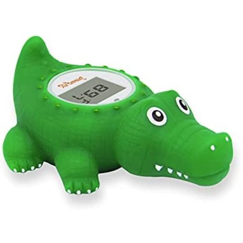 Doli Yearning Baby Bath Thermometer & Room Temperature| Fahrenheit and Celsius (℃/℉)| in Alligator Lovely Shape|Kids' Bathroom Safety Products| Bath Toys……